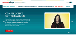 Desktop Screenshot of hemophiliavillage.com